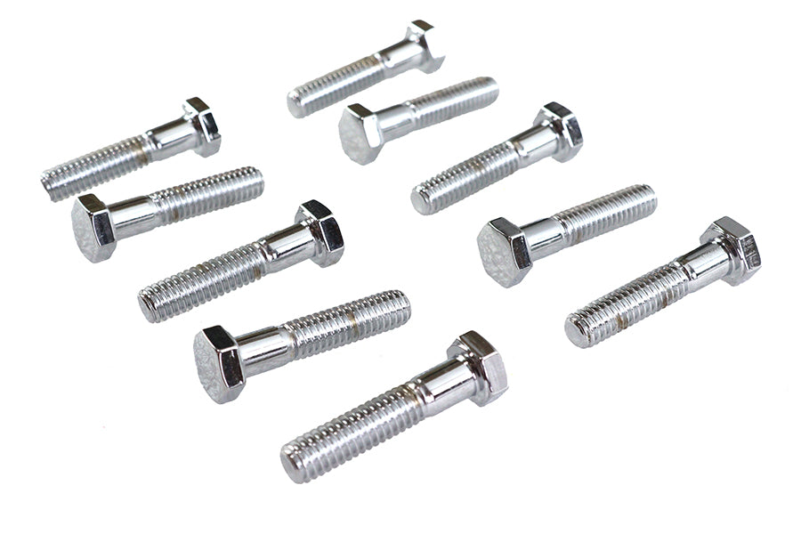 Hex Cap Bolts Chrome 5/16 inch x 1-1/2 inch