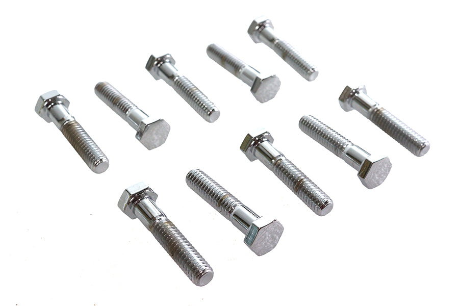 Hex Cap Bolts Chrome 5/16 inch x 1-1/2 inch