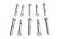 Hex Cap Bolts Chrome 5/16 inch x 2-1/4 inch