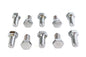 Hex Cap Bolts Chrome 3/8 inch x 3/4 inch