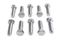 Hex Cap Bolts Chrome 7/16-14 X 1-1/2 inch