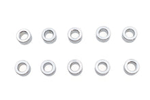 Load image into Gallery viewer, Chrome Spacers 1/4 inch x 7/16 inch x 3/16 inch