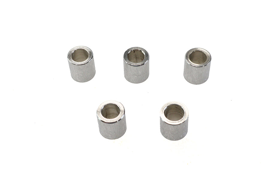 Chrome Spacers 5/16 inch x 1/2 inch x 17/32 inch