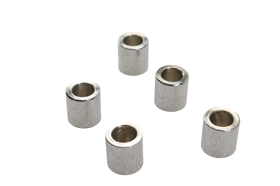 Chrome Spacers 5/16 inch x 1/2 inch x 17/32 inch
