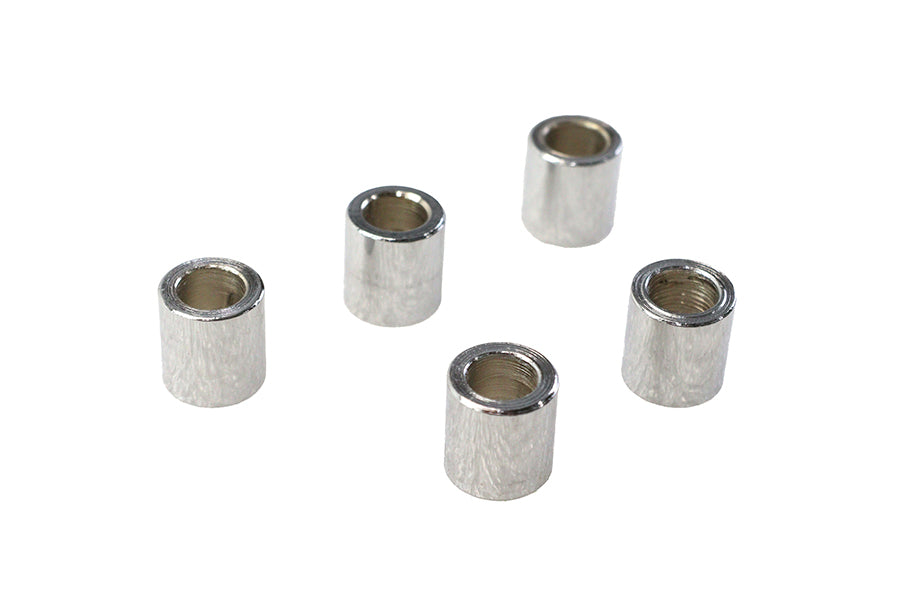 Chrome Spacers 5/16 inch x 1/2 inch x 17/32 inch