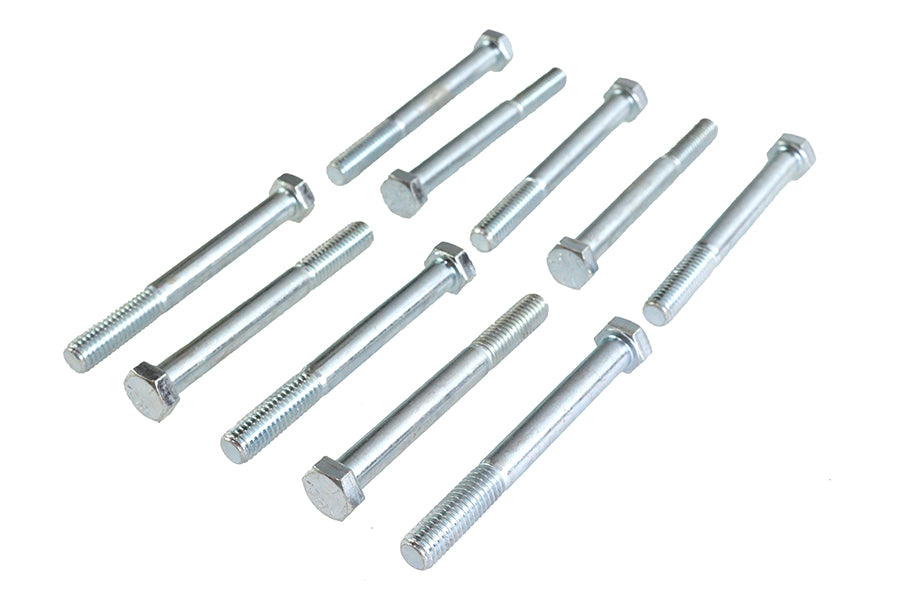 Hex Cap Bolts Zinc 3/8 inch x 3-1/2 inch