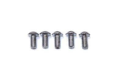 Allen Button Head Screws Chrome 1/4 inch X 1/2 inch