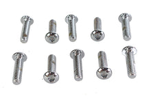 Load image into Gallery viewer, Allen Button Head Screws Chrome 1/4 inch X 7/8 inch