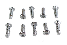 Allen Button Head Screws Chrome 1/4 inch X 7/8 inch