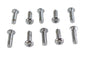 Allen Button Head Screws Chrome 1/4 inch X 7/8 inch
