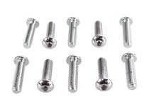 Load image into Gallery viewer, Allen Button Head Screws Chrome 1/4 inch X 1 inch