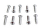 Allen Button Head Screws Chrome 1/4 inch X 1 inch