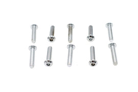 Allen Button Head Screws Chrome 1/4 inch X 1-1/2 inch
