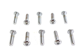 Allen Button Head Screws Chrome 5/16 inch X 1-1/4 inch