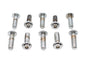 Allen Button Head Screws Chrome 3/8 inch X 1-1/4 inch