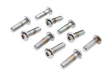 Load image into Gallery viewer, Allen Button Head Screws Chrome 3/8 inch X 1-1/4 inch