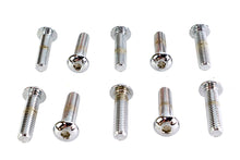 Load image into Gallery viewer, Allen Button Head Screws Chrome 3/8 inch X 1-1/2 inch