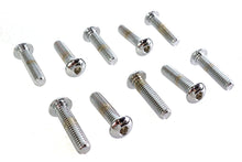 Load image into Gallery viewer, Allen Button Head Screws Chrome 3/8 inch X 1-1/2 inch