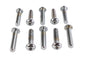 Allen Button Head Screws Chrome 3/8 inch-16 X 1-3/4 inch