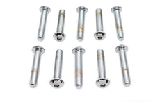 Load image into Gallery viewer, Allen Button Head Screws Chrome 3/8 inch-16 X 2 inch