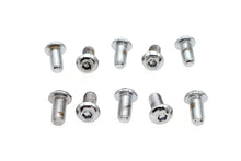 Load image into Gallery viewer, Allen Button Head Screws Chrome 1/4 inch X 1/2 inch