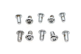 Allen Button Head Screws Chrome 1/4 inch X 1/2 inch