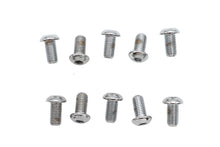 Load image into Gallery viewer, Allen Button Head Screws Chrome 1/4 inch X 1/2 inch