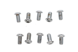 Allen Button Head Screws Chrome 1/4 inch X 1/2 inch