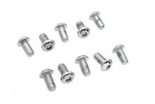 Load image into Gallery viewer, Allen Button Head Screws Chrome 1/4 inch X 1/2 inch