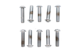 Allen Button Head Screws Chrome 1/4 inch X 1 inch