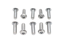 Load image into Gallery viewer, Allen Button Head Screws Chrome 5/16 inch X 1 inch