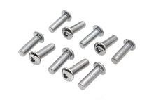 Load image into Gallery viewer, Allen Button Head Screws Chrome 5/16 inch X 1 inch