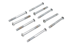 Load image into Gallery viewer, Allen Button Head Screws Chrome 1/4 inch X 2-5/8 inch