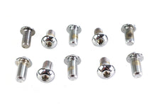 Load image into Gallery viewer, Allen Button Head Screws Chrome 3/8 inch X 3/4 inch