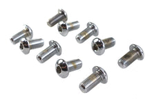 Load image into Gallery viewer, Allen Button Head Screws Chrome 3/8 inch X 3/4 inch
