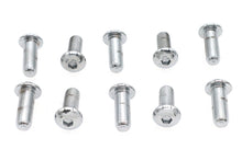 Load image into Gallery viewer, Allen Button Head Screws Chrome 3/8 inch X 1 inch