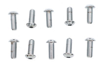 Load image into Gallery viewer, Allen Button Head Screws Chrome 3/8 inch X 1 inch