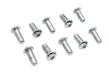 Load image into Gallery viewer, Allen Button Head Screws Chrome 3/8 inch X 1 inch