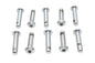 Allen Button Head Screws Chrome 3/8 inch X 1-3/4 inch