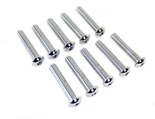 Load image into Gallery viewer, Allen Button Head Screws Chrome 3/8 inch-24 X 2 inch