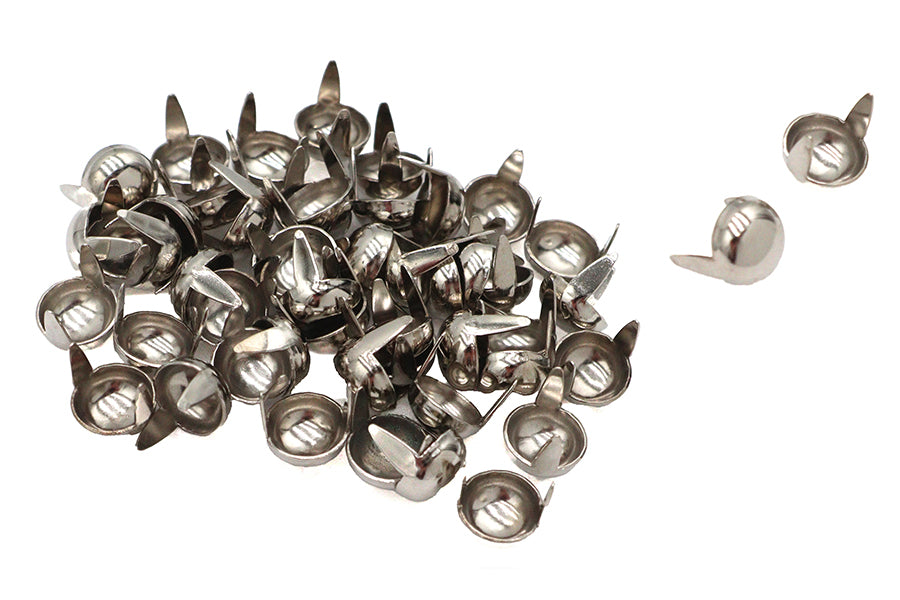 3/8 inch Round Saddlebag Spot Nickel