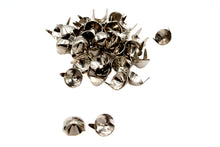 Load image into Gallery viewer, 7/16 inch Pointed Saddlebag Spot Bright Nickel