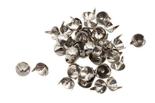 Load image into Gallery viewer, 7/16 inch Pointed Saddlebag Spot Bright Nickel
