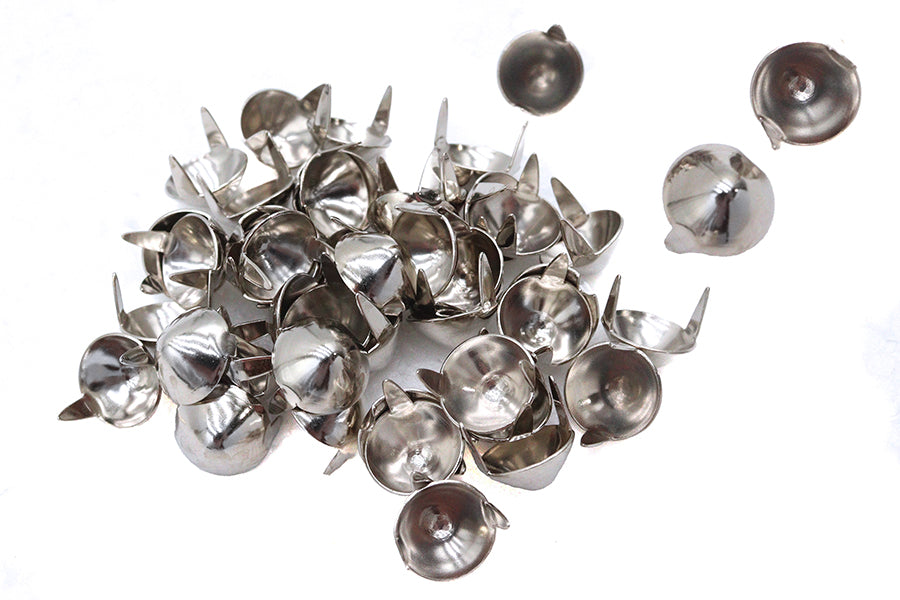 7/16 inch Pointed Saddlebag Spot Bright Nickel