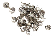Load image into Gallery viewer, 7/16 inch Pointed Saddlebag Spot Bright Nickel