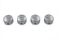 Head Bolt Cover Set Dome Chrome