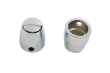 Load image into Gallery viewer, Chrome Rear Axle Caps Smooth Style