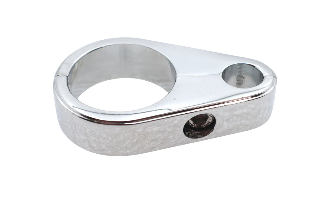 Chrome Clutch Cable Clamp 1-1/8 inch