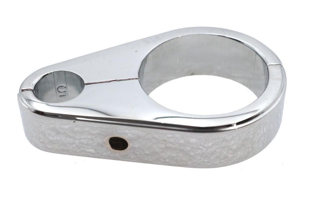 Chrome Clutch Cable Clamp 1-1/8 inch