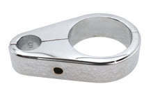 Load image into Gallery viewer, Chrome Clutch Cable Clamp 1-1/8 inch